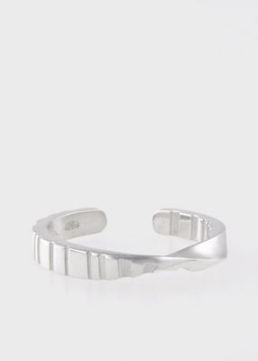 Paul Smith (Men)/ポール・スミス ”Shadow Stripe Emboss” オープンリング(240904200)