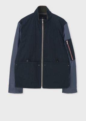 ミックスアップ スタンドカラー ブルゾン（２４２１１２２４０００１９Ｚ＿＿＿＿） | Paul Smith (Men)/ポール・スミス |  三越伊勢丹オンラインストア・通販【公式】