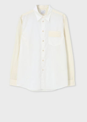 ＜Paul Smith (Men)＞ミックスアップパネル　シャツ（２４２３０２７２０００７３ＺＭ＿＿＿）