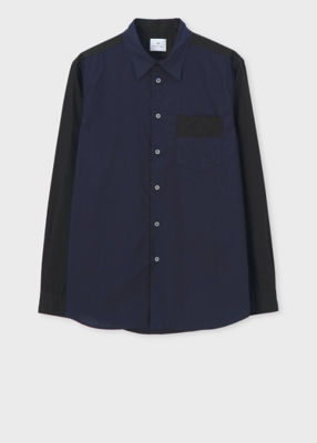 ＜Paul Smith (Men)＞ミックスアップパネル　シャツ（２４２３０２７２０００７３ＺＭＤ＿＿）