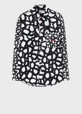 ＜Paul Smith (Men)＞”Ｈａｐｐｙ　Ｆｌｏｒａｌ”　シャツ（２４２３２１１１９Ｚ）