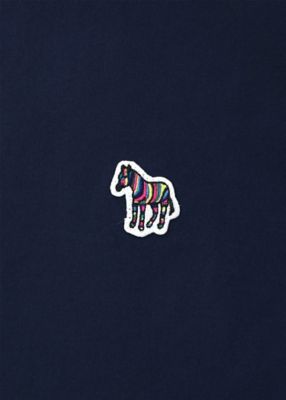 ”Ｓｐｏｒｔｓ　Ｓｔｒｉｐｅ　Ｚｅｂｒａ”　ワンポイント　半袖シャツ（２４２３２２６１９ＰＮ）