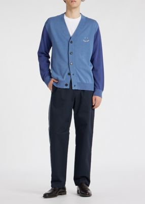 PS Paul Smith Happy ミックスアップカーディガン Happy” ミックスアップ カーディガン