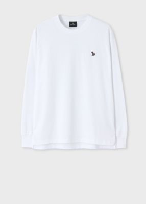 Paul Smith (Men)/ポール・スミス ”Ｓｐｏｒｔｓ　Ｓｔｒｉｐｅ　Ｚｅｂｒａ”　ワンポイント　長袖Ｔシャツ（２４２５００８２８Ｒ）