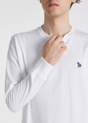 ”Ｓｐｏｒｔｓ　Ｓｔｒｉｐｅ　Ｚｅｂｒａ”　ワンポイント　長袖Ｔシャツ（２４２５００８２８Ｒ）