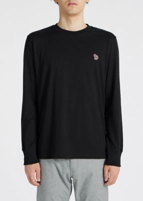 ”Ｓｐｏｒｔｓ　Ｓｔｒｉｐｅ　Ｚｅｂｒａ”　ワンポイント　長袖Ｔシャツ（２４２５００８２８Ｒ）
