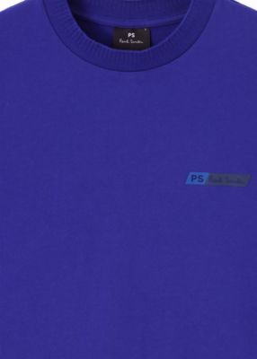 ＰＳロゴ　ネックリブ　半袖カットソー（２４２５０７８６１Ｙ）