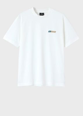 Paul Smith (Men)/ポール・スミス PSロゴ ネックリブ 半袖カットソー(242507861Y)