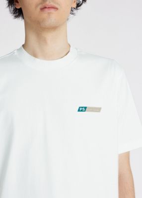 ＰＳロゴ　ネックリブ　半袖カットソー（２４２５０７８６１Ｙ）