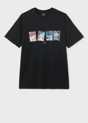 Paul Smith 海洋生物プリント Tシャツ 110cm 新品 3551222-02-Navy?$VS_1500$