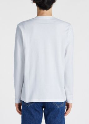 【スマートな男性にピッタリ♪】ポールスミス ロングTシャツ Amazon | [ポールスミス] 長袖Tシャツ (JP, アルファベット, M