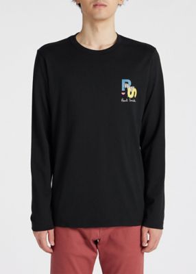 PS Zebra” ロングスリーブTシャツ