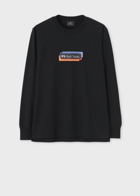 ”Ｓｐｏｒｔｓ　Ｓｔｒｉｐｅ　Ｐａｎｅｌ”　ロングスリーブ　Ｔシャツ（２４２５６４８２８Ｒ）