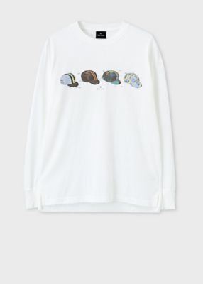 Paul Smith (Men)/ポール・スミス ”Cycling Caps” ロングスリーブTシャツ(242565828R)