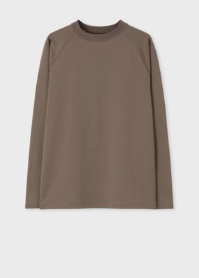 新品Paul Smith 長袖ハイネック ロゴプリントブラックXL
