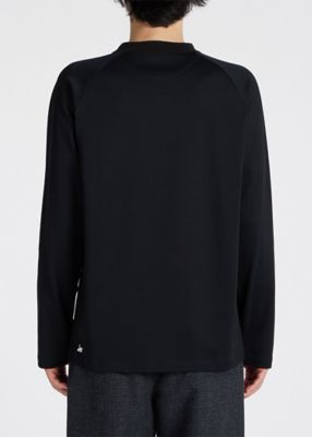 新品Paul Smith 長袖ハイネック ロゴプリントブラックXL