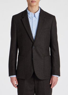 メランジウール 2Bジャケット（242700EC1781） | Paul