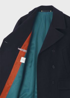 ウールカシミヤ ピーコート（243118139Z） | Paul