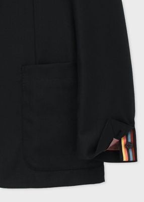 ソリッド　ウールストレッチ　ジャケット　’Ａ　Ｓｕｉｔ　Ｔｏ　Ｔｒａｖｅｌ　Ｉｎ’（２４３１５０２１５１Ｅ）