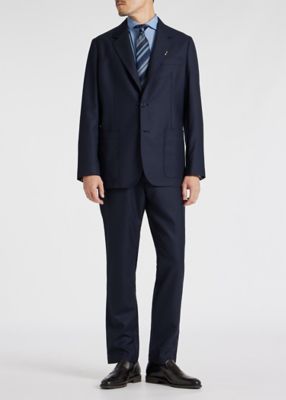 ソリッド　ウールストレッチ　テーパード　トラウザーズ　’Ａ　Ｓｕｉｔ　Ｔｏ　Ｔｒａｖｅｌ　Ｉｎ’（２４３１５０６２７Ｘ）