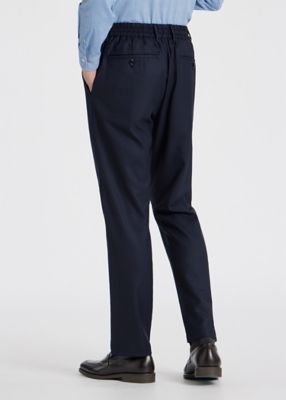 ソリッド　ウールストレッチ　テーパード　トラウザーズ　’Ａ　Ｓｕｉｔ　Ｔｏ　Ｔｒａｖｅｌ　Ｉｎ’（２４３１５０６２７Ｘ）