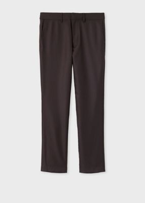 ソリッド　ウールストレッチ　テーパード　トラウザーズ　’Ａ　Ｓｕｉｔ　Ｔｏ　Ｔｒａｖｅｌ　Ｉｎ’（２４３１５０６２７Ｘ）