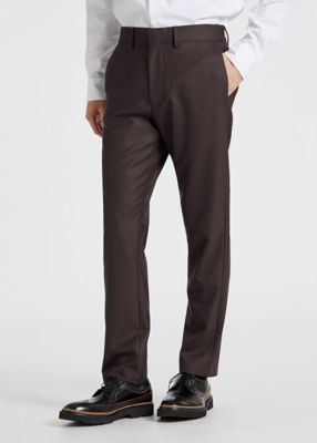 ソリッド　ウールストレッチ　テーパード　トラウザーズ　’Ａ　Ｓｕｉｔ　Ｔｏ　Ｔｒａｖｅｌ　Ｉｎ’（２４３１５０６２７Ｘ）