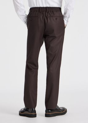 ソリッド　ウールストレッチ　テーパード　トラウザーズ　’Ａ　Ｓｕｉｔ　Ｔｏ　Ｔｒａｖｅｌ　Ｉｎ’（２４３１５０６２７Ｘ）