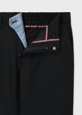 ソリッド　ウールストレッチ　テーパード　トラウザーズ　’Ａ　Ｓｕｉｔ　Ｔｏ　Ｔｒａｖｅｌ　Ｉｎ’（２４３１５０６２７Ｘ）