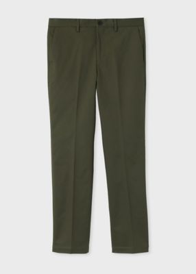 ＜Paul Smith (Men)＞ストレッチコットン　テーパード　トラウザーズ（２４３１６１０５５Ｚ）