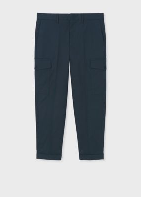 ストレッチコットン　テーパード　カーゴパンツ（２４３１６１０５７Ｚ）