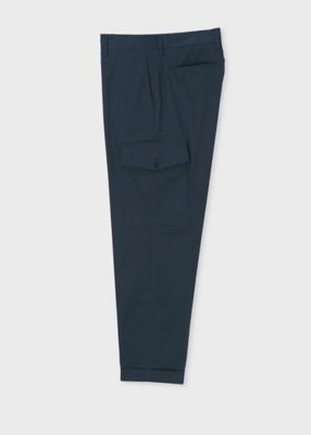 ストレッチコットン　テーパード　カーゴパンツ（２４３１６１０５７Ｚ）