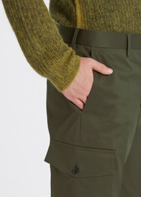 ストレッチコットン　テーパード　カーゴパンツ（２４３１６１０５７Ｚ）