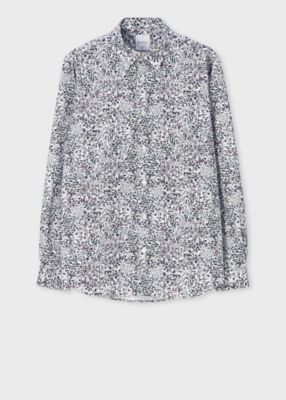 Sketch Floral” カジュアルシャツ