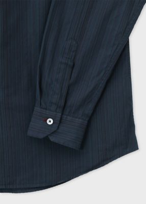 Ｓｉｇｎａｔｕｒｅ　Ｓｔｒｉｐｅ　オーバーダイ　シャツ（２４３３１０００６ＬＤ）