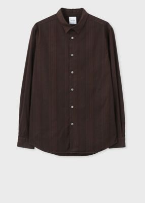 Ｓｉｇｎａｔｕｒｅ　Ｓｔｒｉｐｅ　オーバーダイ　シャツ（２４３３１０００６ＬＤ）