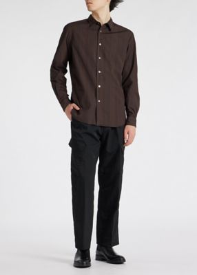 Ｓｉｇｎａｔｕｒｅ　Ｓｔｒｉｐｅ　オーバーダイ　シャツ（２４３３１０００６ＬＤ）