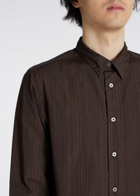 Ｓｉｇｎａｔｕｒｅ　Ｓｔｒｉｐｅ　オーバーダイ　シャツ（２４３３１０００６ＬＤ）