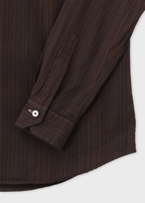 Ｓｉｇｎａｔｕｒｅ　Ｓｔｒｉｐｅ　オーバーダイ　シャツ（２４３３１０００６ＬＤ）