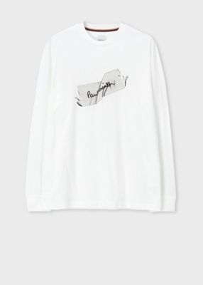 Paul Smith (Men)/ポール・スミス ”Ｒｉｐｐｅｄ　Ｔａｇ”　ロングスリーブＴシャツ（２４３５０００４９Ｘ）