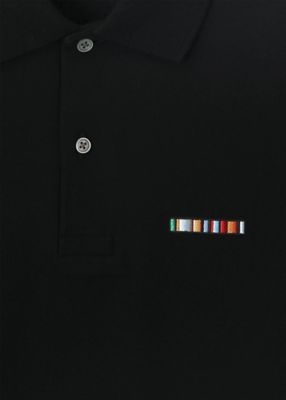 ”Ｓｉｇｎａｔｕｒｅ　Ｓｔｒｉｐｅ　Ｂａｒ”　半袖ポロシャツ（２４３５６３６９８Ｐ）