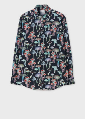 Paul Smith ポール・スミス半袖シャツ 行き渡っ M 花柄プリント