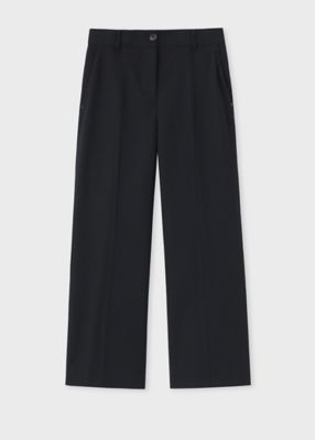 ＜Paul Smith (Women)＞ウィメンズ　プレーン　カラー　ワイドパンツ（２４５００１３３２Ｔ）