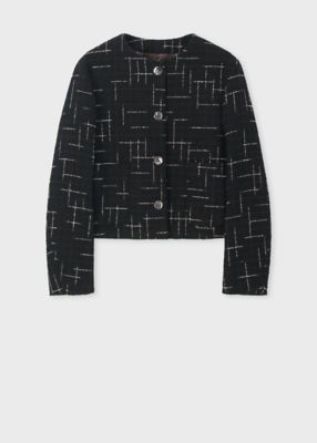 ＜Paul Smith (Women)＞ウィメンズ　ツイードジャケット（２４５０２８２０００ＪＫ２４４＿＿＿）