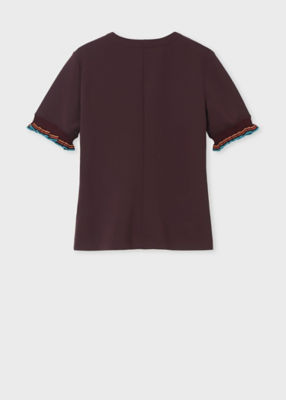 ウィメンズ ストライプ フリル 半袖Ｔシャツ（２４５１２４５２００Ｊ２６５＿＿＿＿） | Paul Smith (Women)/ポール・スミス |  三越伊勢丹オンラインストア・通販【公式】