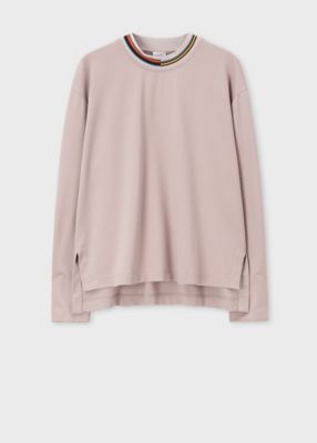 Paul Smith (Women)/ポール・スミス ウィメンズ シグネチャーネック 長袖カットソー(245126325V)