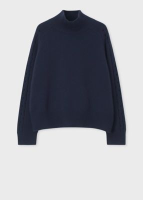 ＜Paul Smith (Women)＞ウィメンズ　レースモチーフ　ニット　トップス（２４５２５４９０００４８４Ｎ＿＿＿＿）