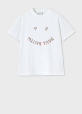 ＜Paul Smith (Women)＞ウィメンズ　”ＰＳ　Ｈａｐｐｙ　Ｄｏｔ”　半袖Ｔシャツ（２４５４００５１００２３２Ｖ＿＿＿＿）