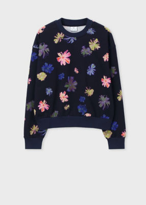 ＜Paul Smith (Women)＞ウィメンズ　”Ｐａｉｎｔｅｄ　Ｃｏｓｍｏｓ”　スウェット（２４５４２０５６００３５２Ｖ＿＿＿＿）