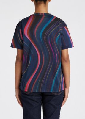 ウィメンズ　スワール　オールオーバー　半袖Ｔシャツ（２４５４２１２３２Ｖ）